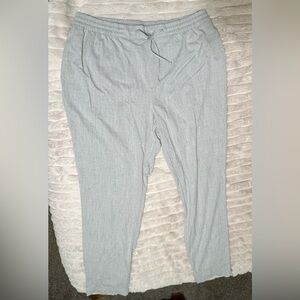 Old Navy light Gray stretchy work pants